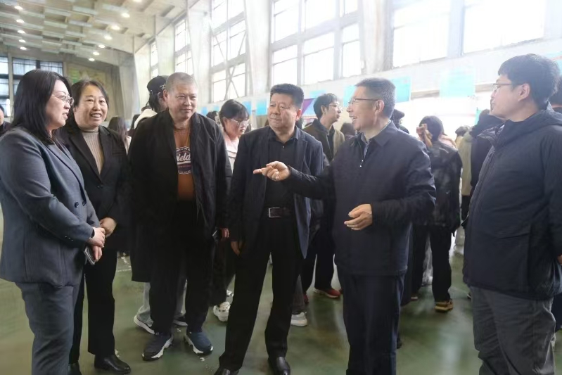 冯瑞银副校长带队调研永利集团官网招聘会